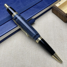 Кулькова ручка NV-040, джинсова тканина та епоксидна смола