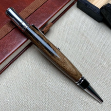 Кулькова ручка ручної роботи NV-173 дерево горіха