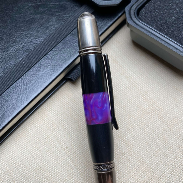 Унікальна кулькова ручка ручної роботи NV-040 виготовлена із акрилу