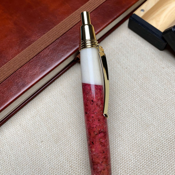 Унікальна кулькова ручка ручної роботи NV-572 виготовлена із акрилу