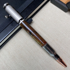Унікальна кулькова ручка із механізмом затвору NV-084 дерево шпальтового бука (модифіковане)