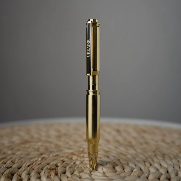 Унікальна кулькова ручка із справжніх гільз NV-7.62 - стильний подарунок чоловіку