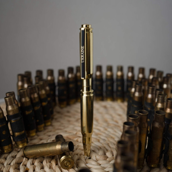 Унікальна кулькова ручка із справжніх гільз NV-7.62 - стильний подарунок чоловіку