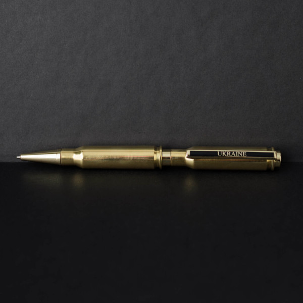 Унікальна кулькова ручка із справжніх гільз NV-7.62 - стильний подарунок чоловіку