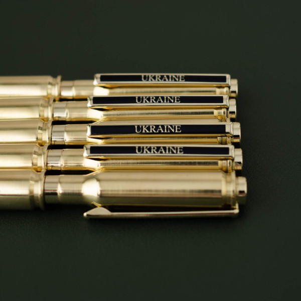Унікальна кулькова ручка із справжніх гільз NV-7.62 - стильний подарунок чоловіку