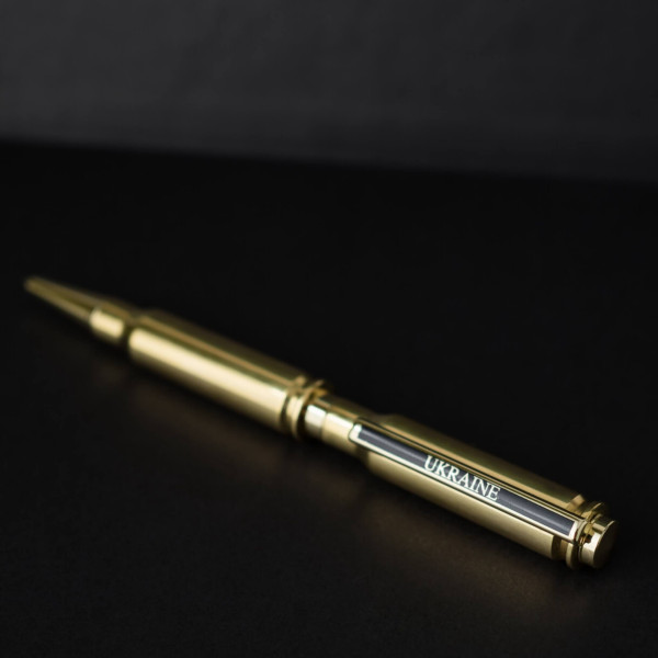 Унікальна кулькова ручка із справжніх гільз NV-7.62 - стильний подарунок чоловіку