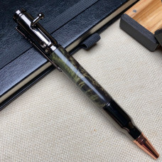 Кулькова ручка із механізмом затвору NV-084 дерево капового клена (модифіковане)