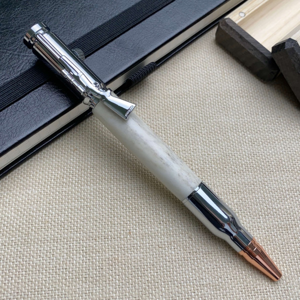 Кулькова ручка NV-085, справжній оленячий ріг