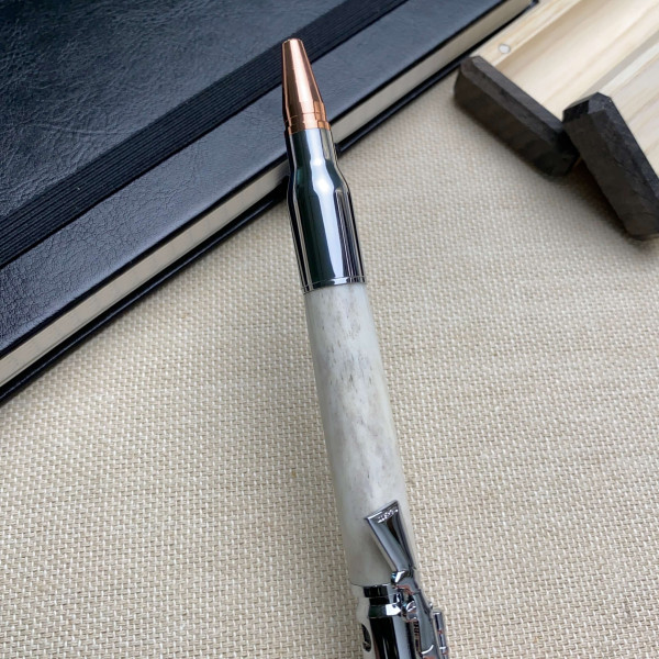 Кулькова ручка NV-085, справжній оленячий ріг