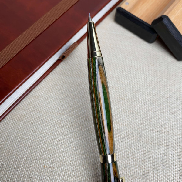 Механічний олівець ручної роботи NV-002 мультиколірна деревина