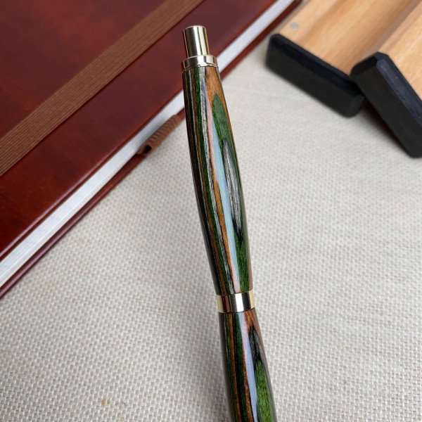 Механічний олівець ручної роботи NV-002 мультиколірна деревина