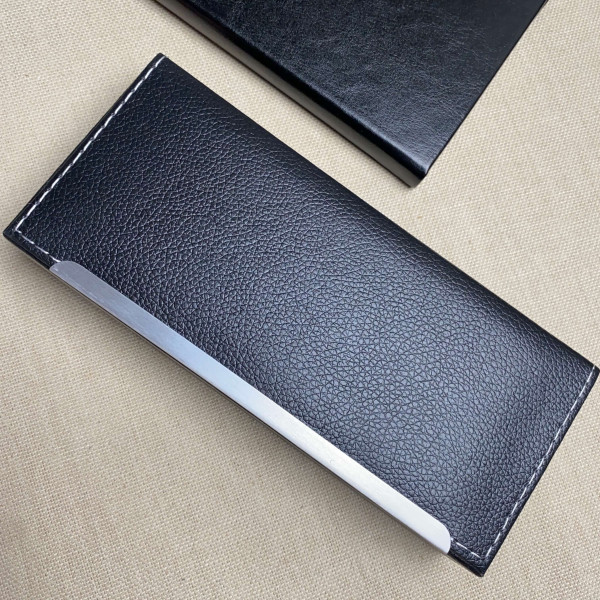 Подарунковий футляр зі шкіри F-04 для 1/2 ручок