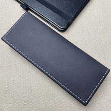 Подарунковий футляр для 1/2 ручок F-05 екошкіра (чорний)