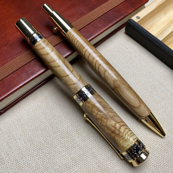 Подарунковий комплект ручок ручної роботи NV-516/337 японське коркове дерево