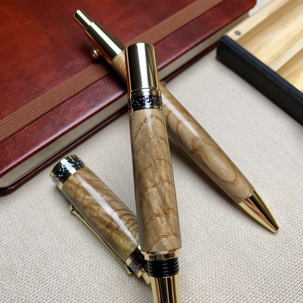 Подарунковий комплект ручок ручної роботи NV-516/337 японське коркове дерево