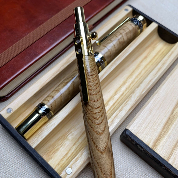 Подарунковий комплект ручок ручної роботи NV-516/337 японське коркове дерево