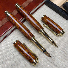 Комплект ручок NV-355 тропічне червоне дерева - мербау