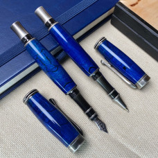 Подарунковий комплект ручок NV-234 дерево шпальтового бука (модифіковане)