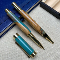 Комплект ручок NV-341/173 дерево дуба та епоксидна смола