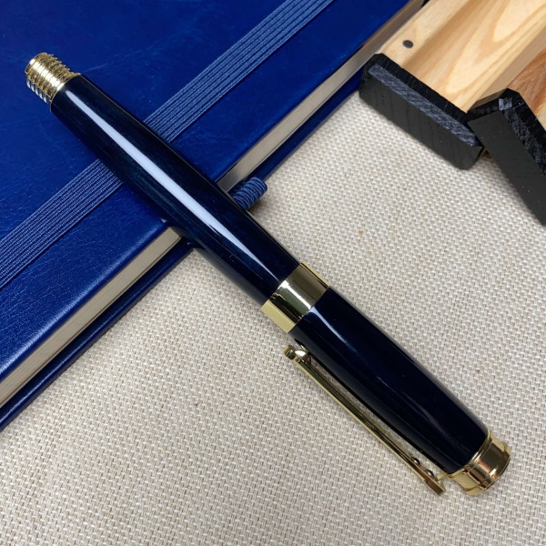 Перова ручка ручної роботи NV-341 модифіковане дерево ясена