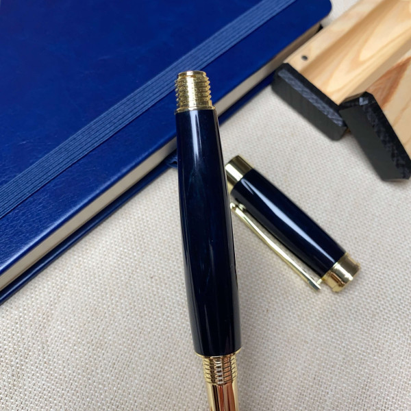 Перова ручка ручної роботи NV-341 модифіковане дерево ясена