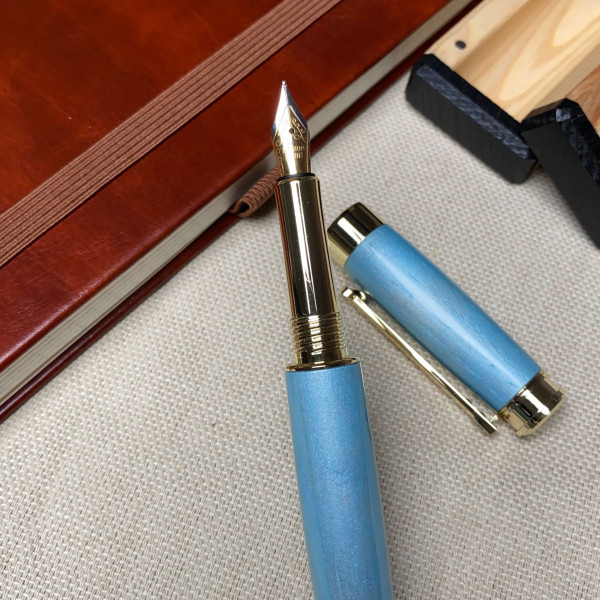 Перова ручка ручної роботи NV-341 дерево горіха (модифіковане)