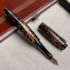 Унікальна перова ручка NV-355 справжня шишка і епоксидна смола