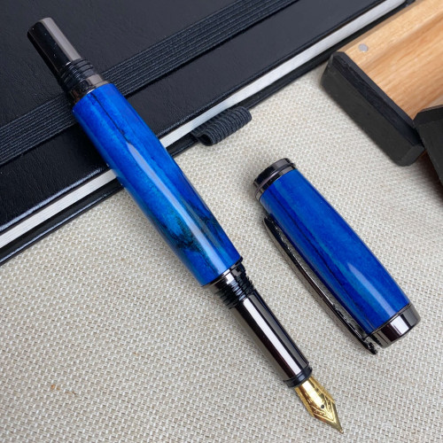 Унікальна перова ручка NV-051 дерево сосни (модифіковаре)