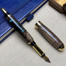 Перова ручка NV-210, дерево мореного ясена та епоксидна смола