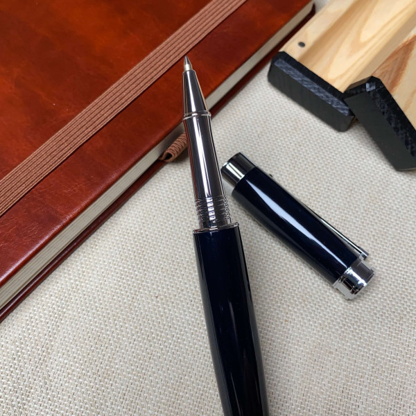 Ручка-ролер ручної роботи NV-341 модифіковане дерево ясена