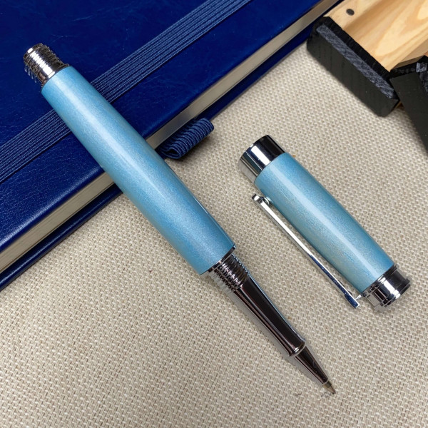 Ручка-ролер ручної роботи NV-341 дерево горіха (модифіковане)