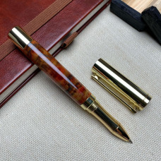 Унікальна ручка-ролер NV-452 деревина клена та епоксидна смола