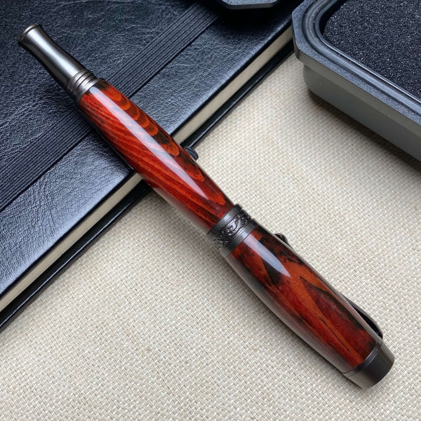 Ручка-ролер ручної роботи NV-308 модифіковане дерево сосни