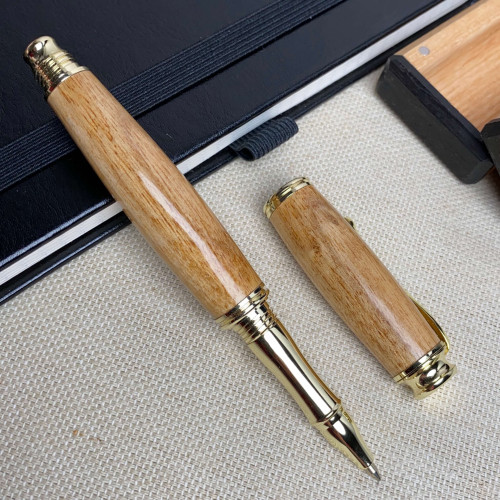 Ручка-ролер NV-355 деревина горіха