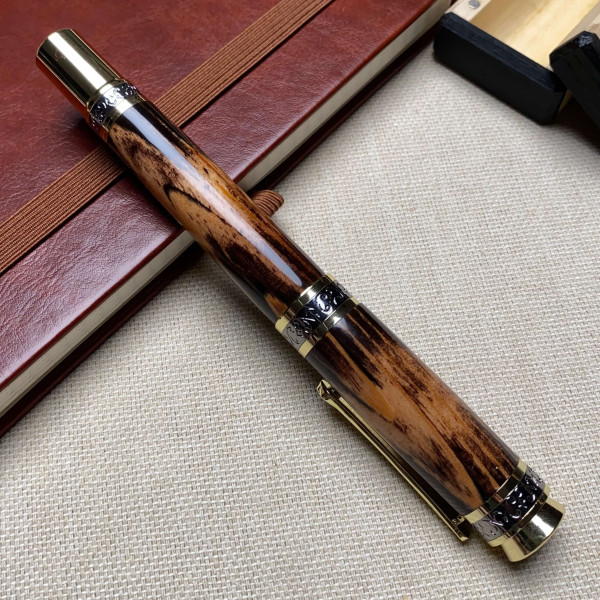 Ручка-ролер ручної роботи NV-516 дерево сосни (модифіковане)