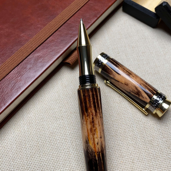 Ручка-ролер ручної роботи NV-516 дерево сосни (модифіковане)
