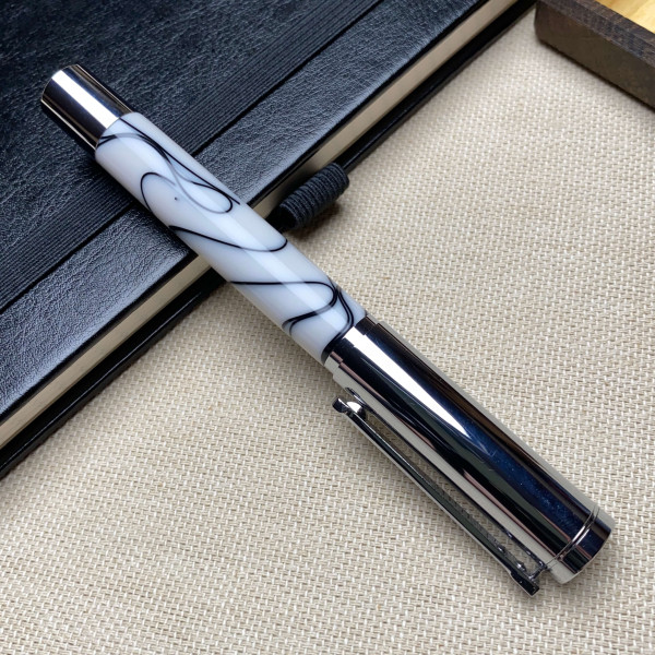 Унікальна ручка-ролер ручної роботи NV-452 виготовлена із акрилу